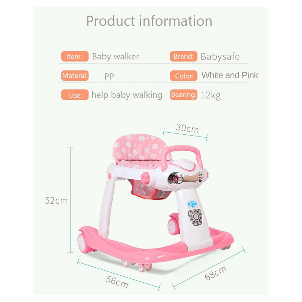 Foldable Baby Walker - Two modes 12kg