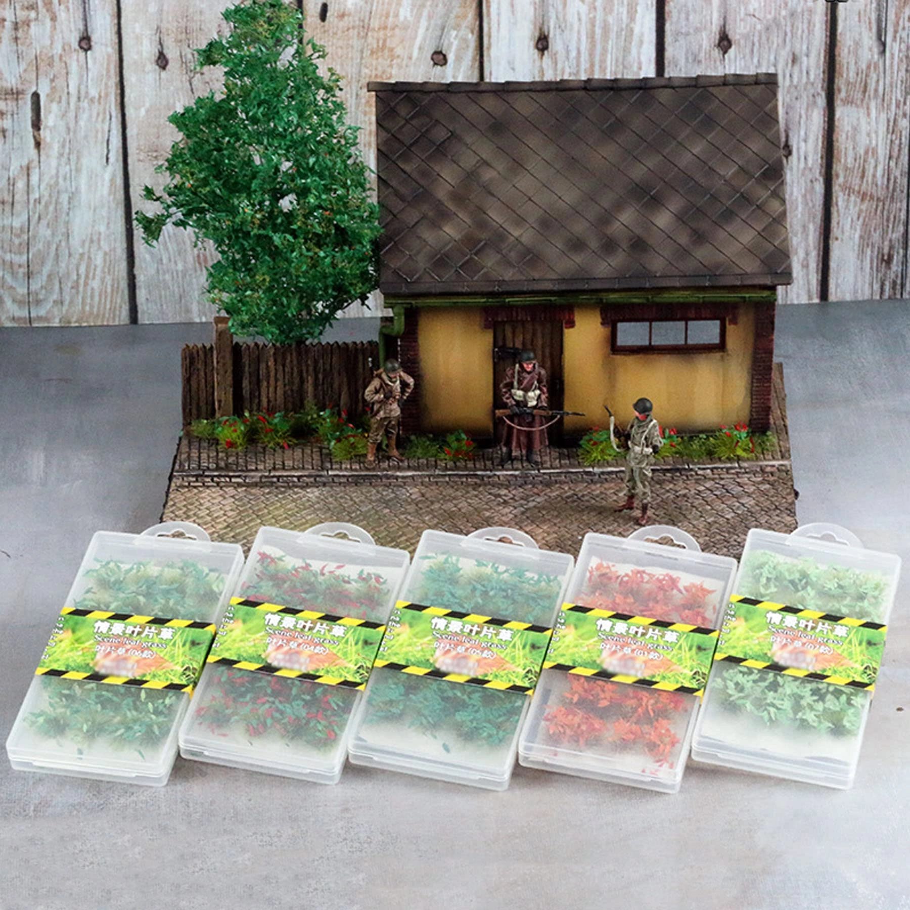Static Grass Tuft - 2 pack of 48 PCS HO