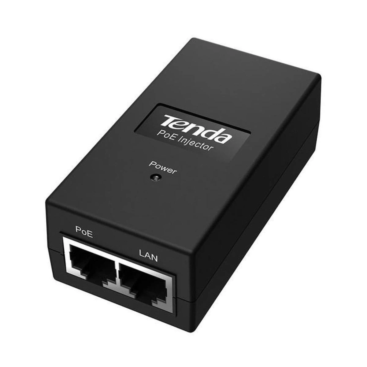Tenda PoE Injector - 48V 15.4W IEEE 802.3af 10/100Mbps