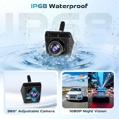 Rear View Camera - full-colour night vision wired 1080P + Reversing Monitor