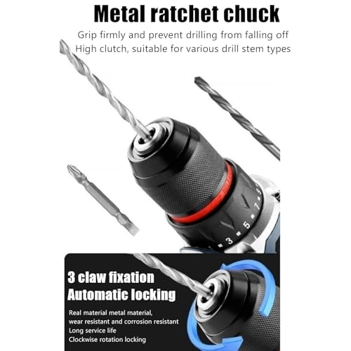 Impact Drill - Brushless 10mm Metal Ratchet Chuck Bare Tool