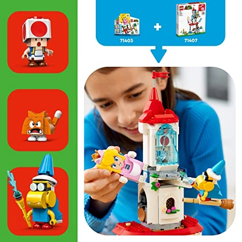 Super Mario Cat Peach Suit and Frozen Tower Expansion Set (71407)