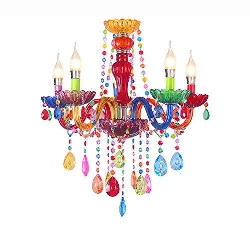 Color Crystal Chandelier