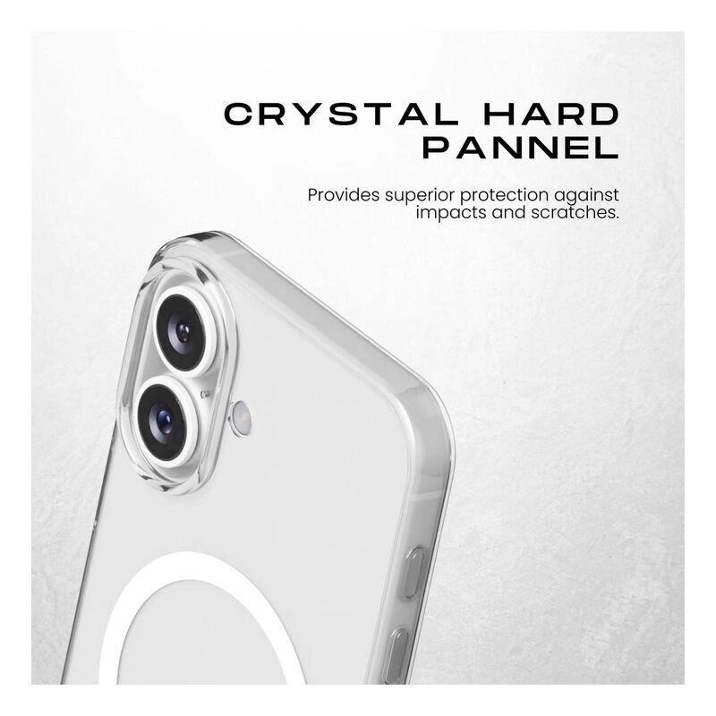 LUCD Clear Case with MagSafe for iPhone 16 (6.1)