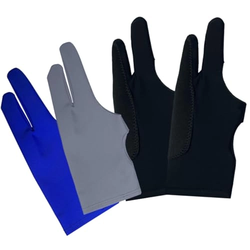 Artist Glove - 4 PCS 2 Finger 3-Layers Palm-Rejection