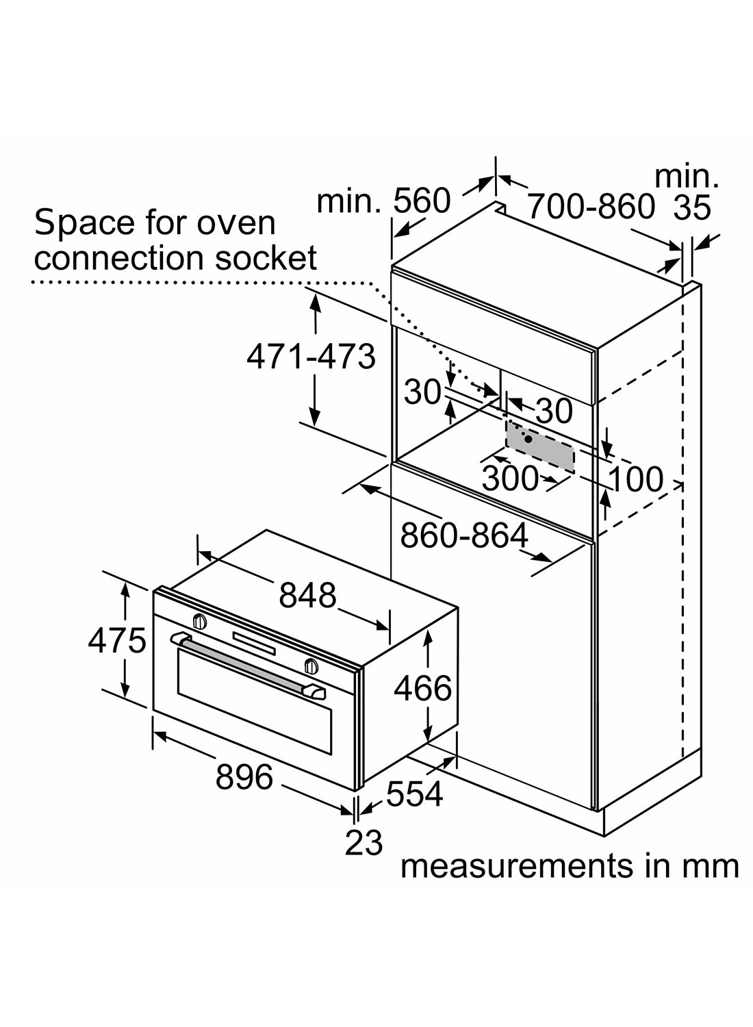 VBC514CR0 Built In Oven