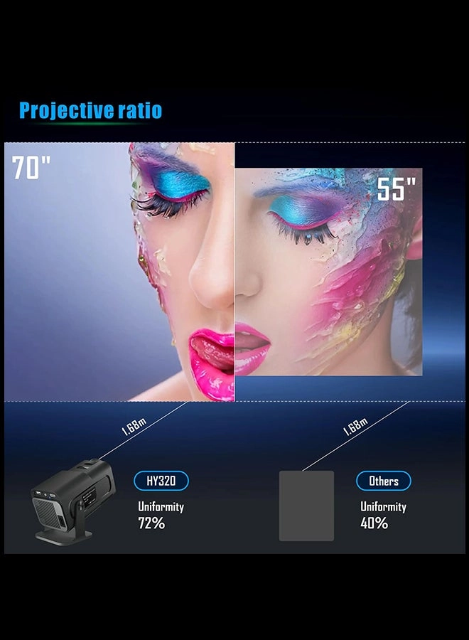 HY320 300 ANSI lumens