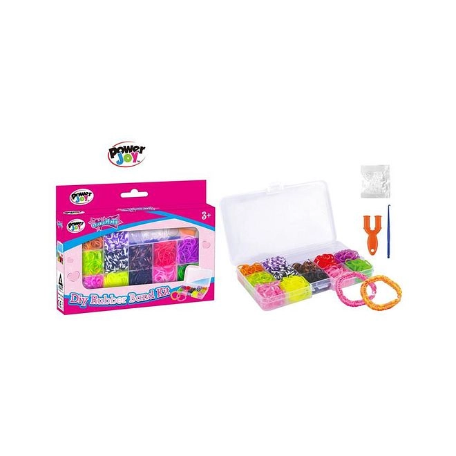 Glamglam DIY Rubber Band Kit - 15 Pieces
