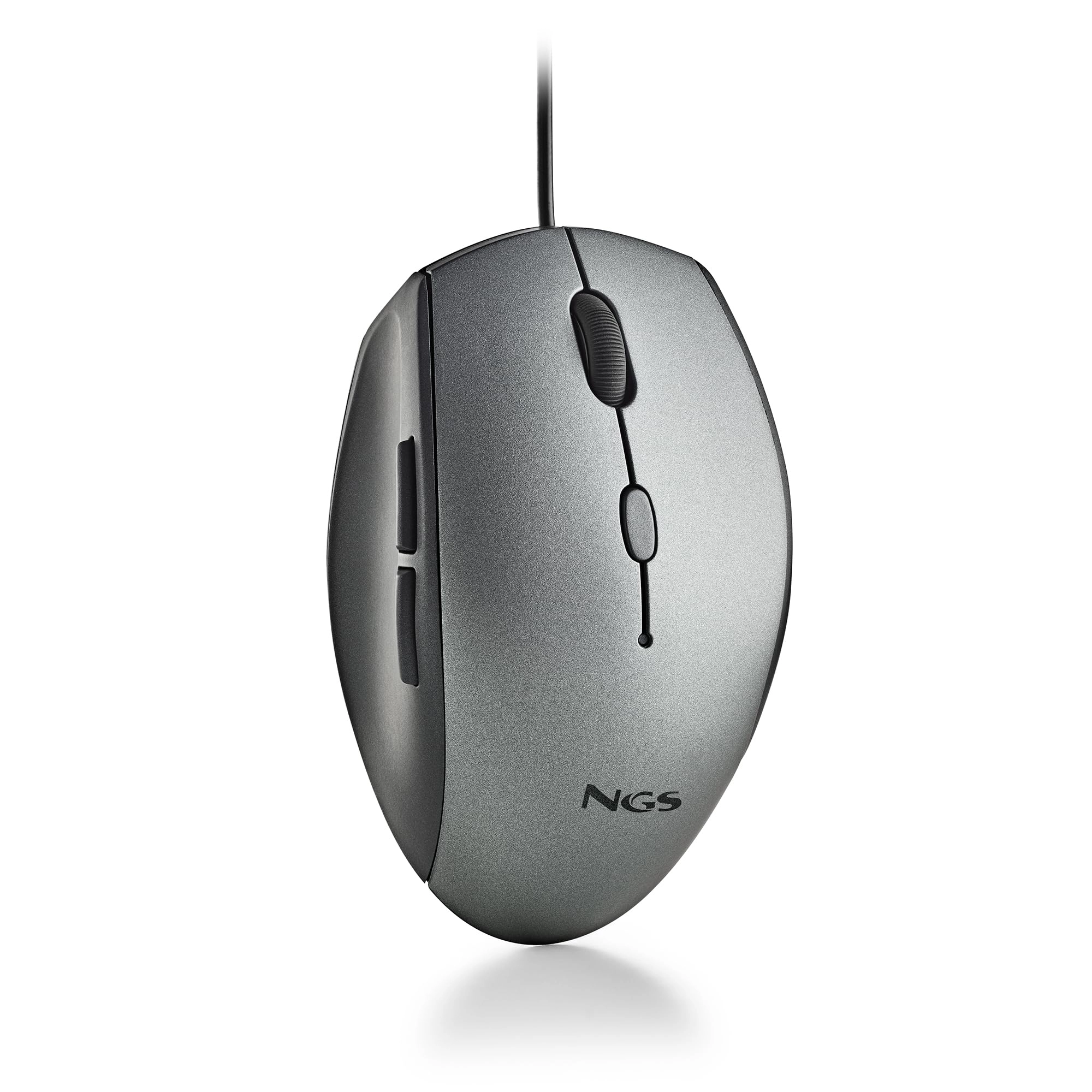 Moth Gray Optical Mouse - USB