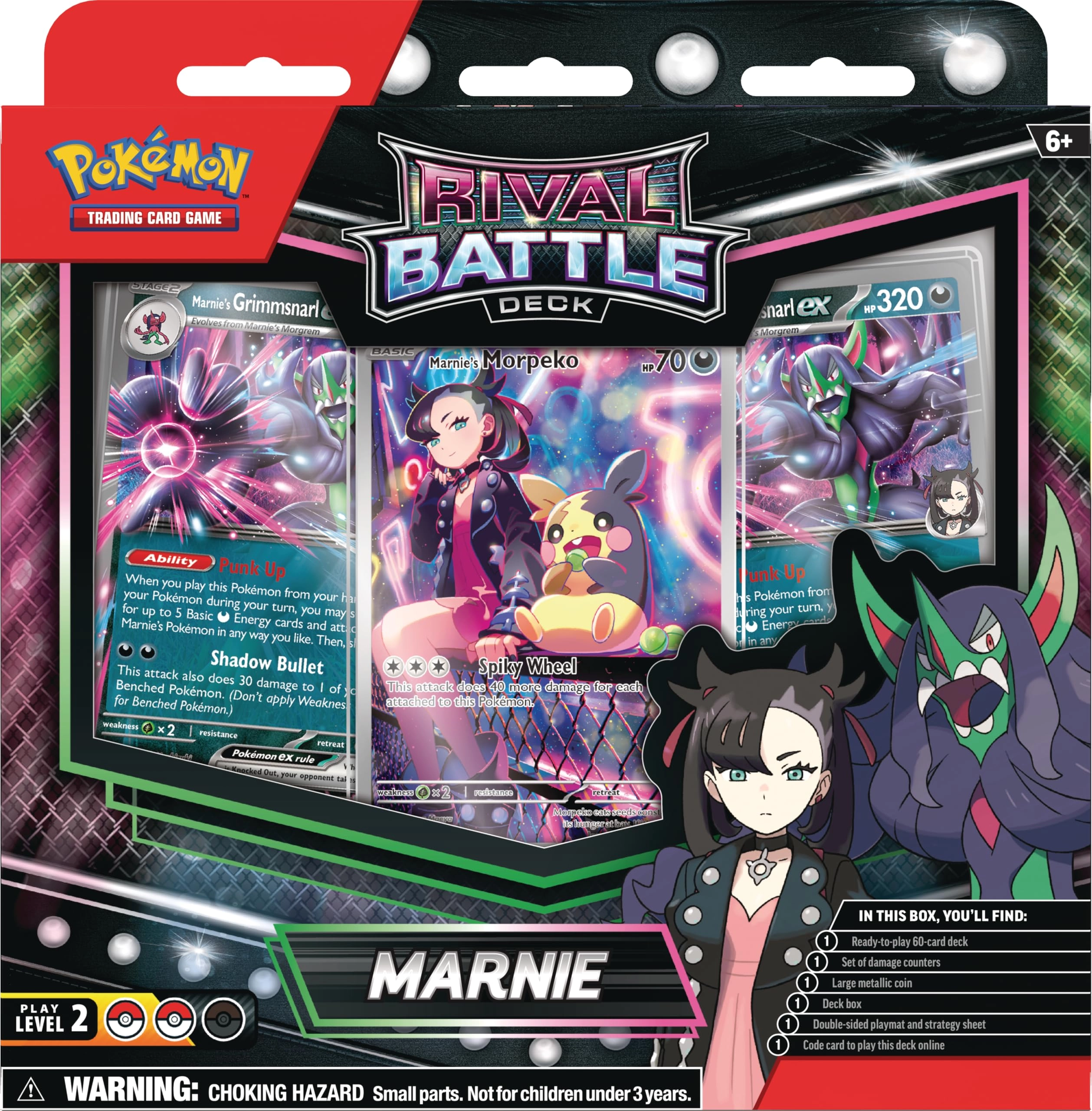 Pokémon Marnie/Steven Rival Battle Deck - 1pcs