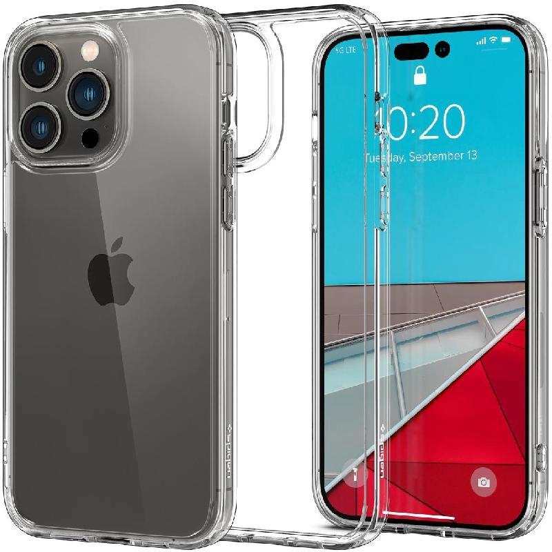 Crystal Hybrid Back Cover for iPhone 15