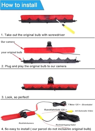 Reversing Camera - Night vision 628 x 586 pixels