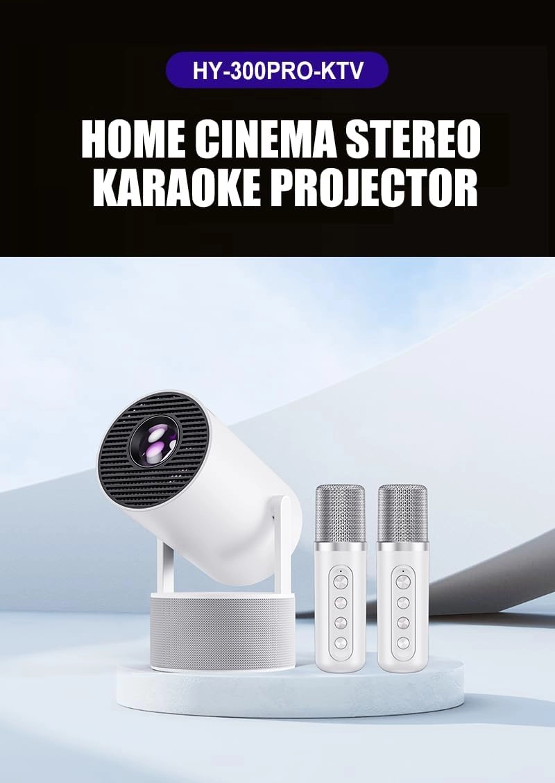 HY-300 Pro KTV 1080P/4K 20W