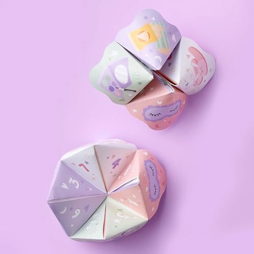Pajama Slumber Party - Set of 12 Cootie Catcher Game