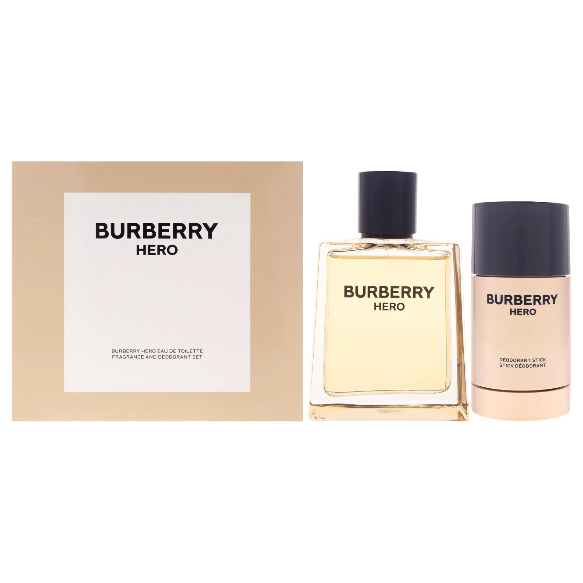 Burberry Hero - Eau de Toilette 3.4 oz + Deodorant - 2.5 oz
