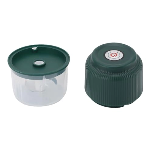 Garlic Grinder - 260ml 2 Blades Dark Green