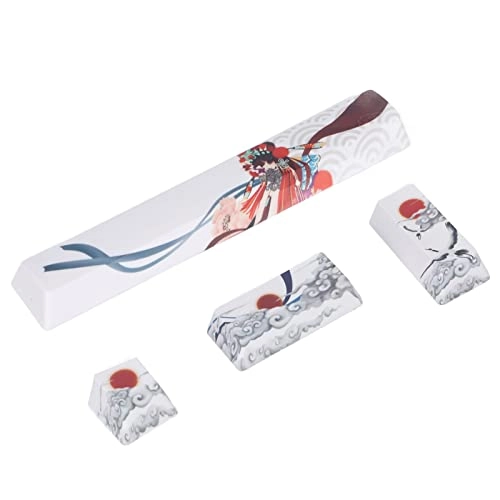 Custom Keycaps Set - 4keys PBT Chinese Opera Pattern