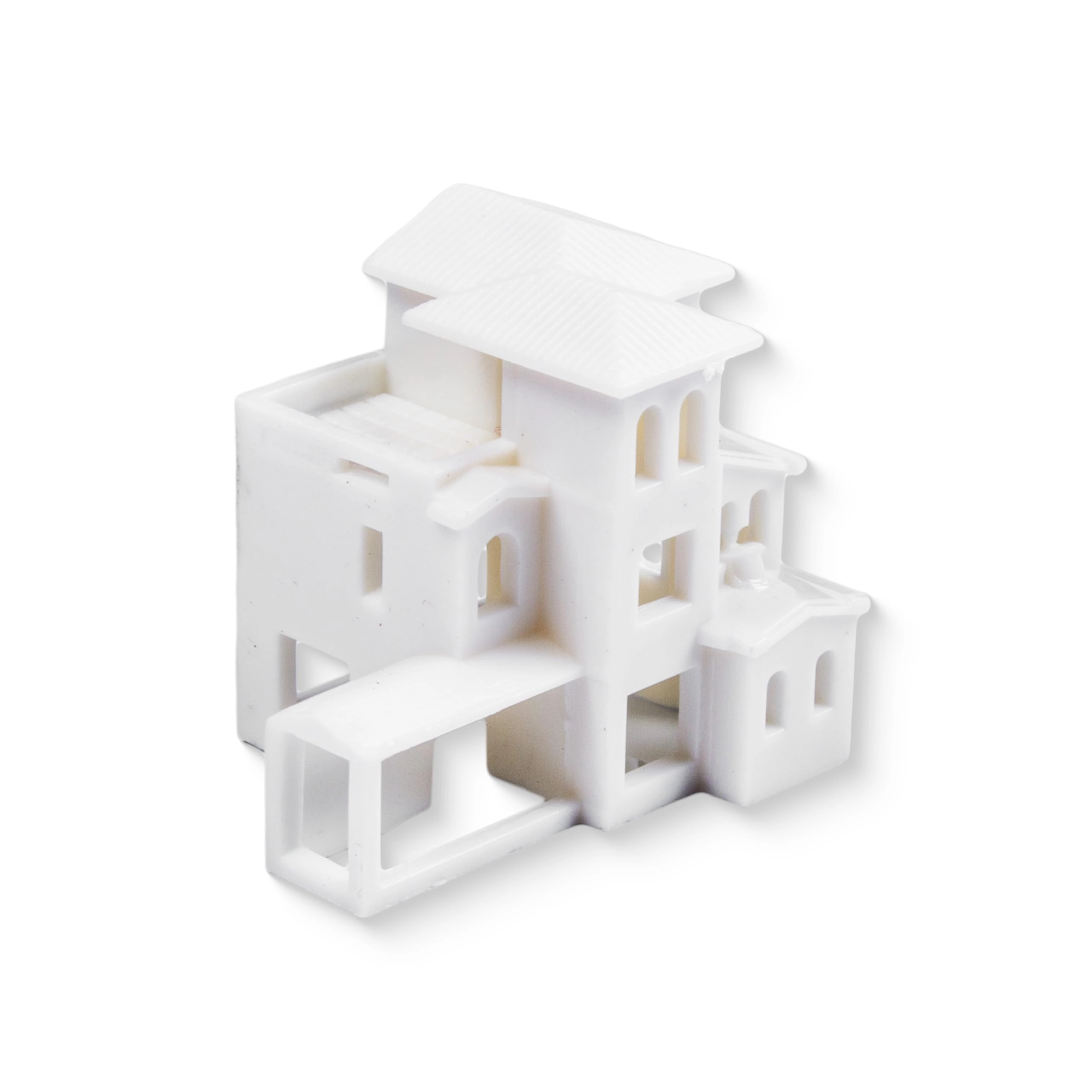 Little Birdie Itsy Bitsy Miniature Villa - 3 Floors White