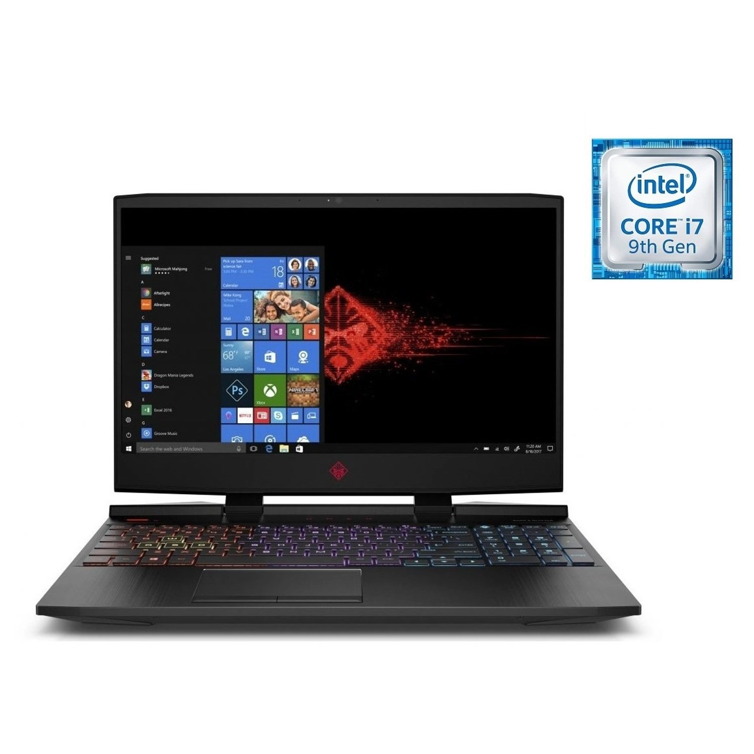 OMEN 15 15-DC1007NE - 15.6'' Core i7 16GB DDR4 1000GB HDD + 256GB SSD