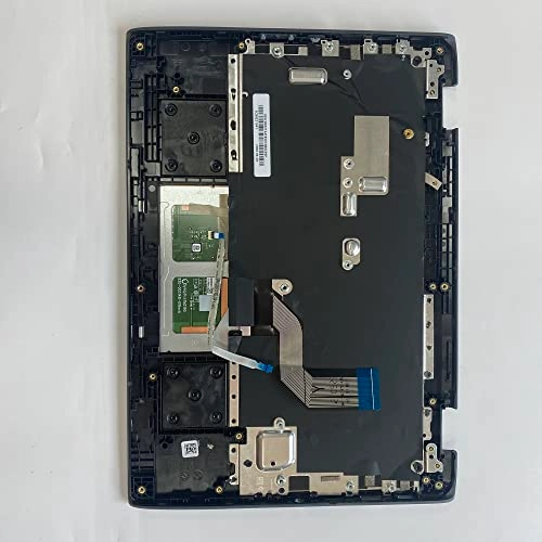300E 2nd Gen AST - Replacement Laptop Upper Case Palmrest Non-Backlit Keyboard Assembly Black