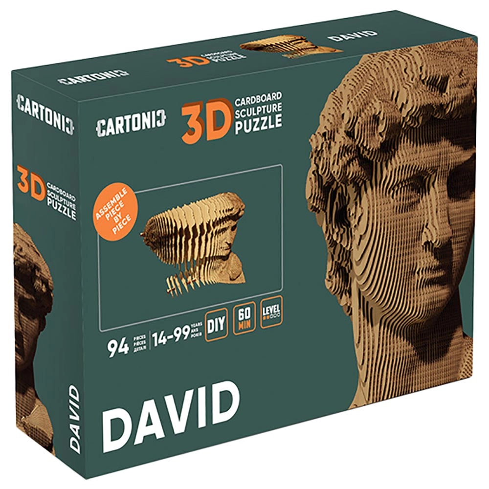 David 3D Puzzle (CARTDAV) - 94 pcs
