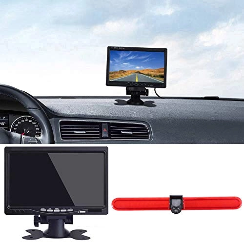 Car Mirror Monitor - 7 Inches + Car Rear View Camera - Night vision 628 x 586 pixels