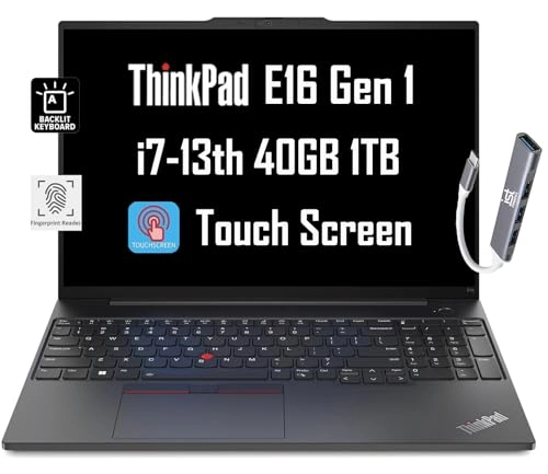 ThinkPad E16 Gen 1 21JN00C4GR - 16'' i7-13700H 16GB DDR4 512GB SSD