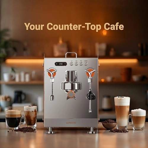 LPCFFM0029 - Dual Boiler Milk Steamer 6 Pre-Brewing