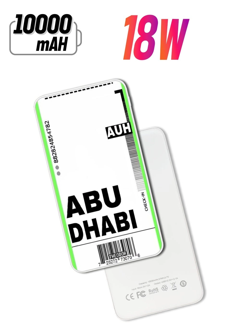 Theodor PPBA023 - 10000mAh 18W