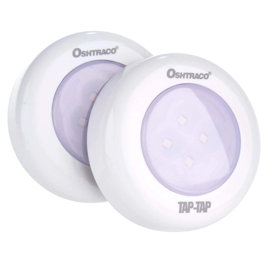 Oshtraco Tap Tap LED Push Light - 3 x AAA batteries