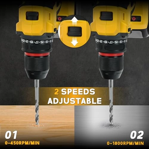 YO-1 - 60N.M Brushless 3/8" Keyless Chuck