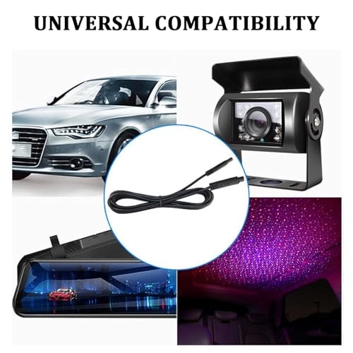 Backup Camera Extension Cable - 10Ft 4 Pin 3mm