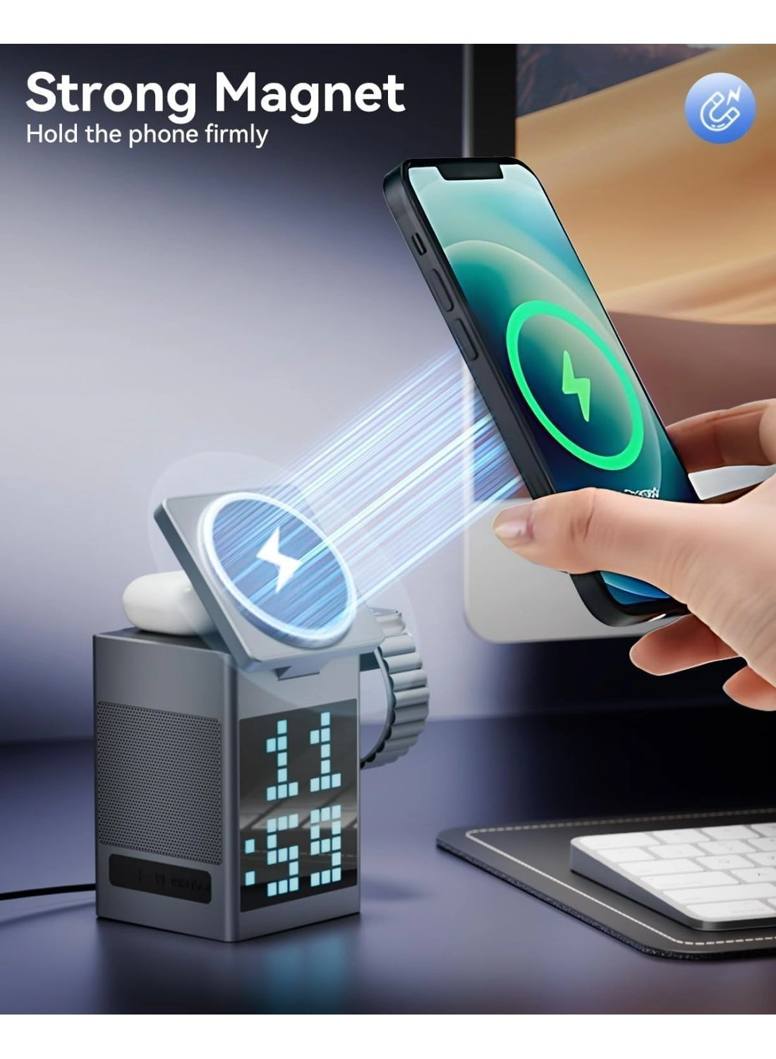 6 in 1 Portable Bluetooth Speaker