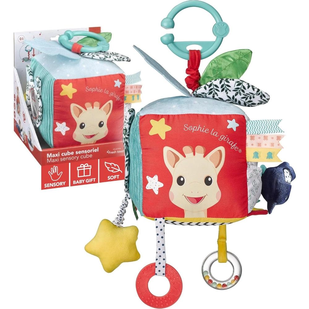 Sophie la girafe Fresh Touch Sensory Cube - Suitable for 3 months & above