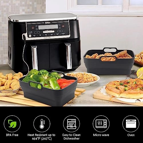 Air Fryer Silicone Liner - Silicone 2 Pack