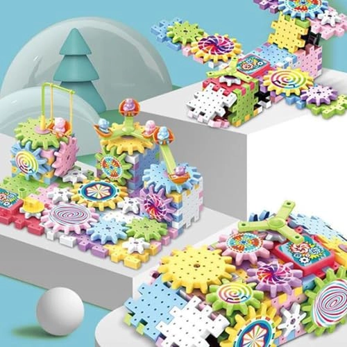 DIY Mechanical Gear - 3 years+ 89 pieces