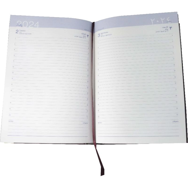 2024 Daily Diary - A5 Black