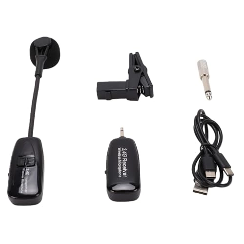 Saxophone Wireless Microphone System - 1 microphone 2.4G