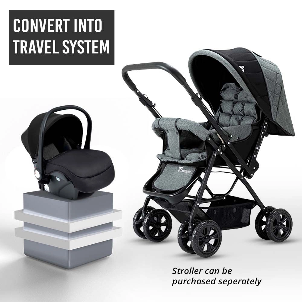 Infant Car Seat - Dark Grey 0 - 12 Months