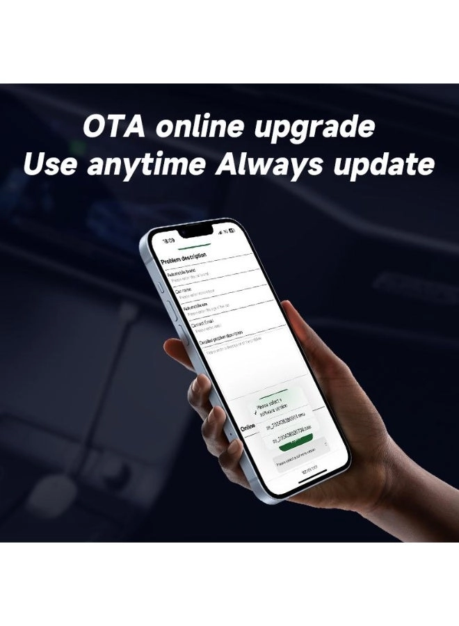 Wireless Android Auto & Apple CarPlay Adapter - Wi-Fi 6 Bluetooth 5.2