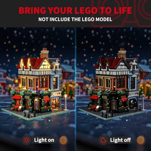 Light Kit for LEGO Icons Residential Townhouse 10350