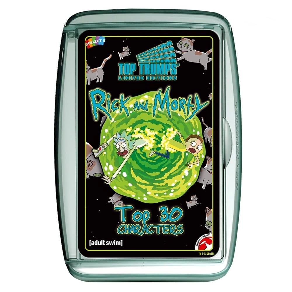 Top Trumps Rick and Morty Card Game
