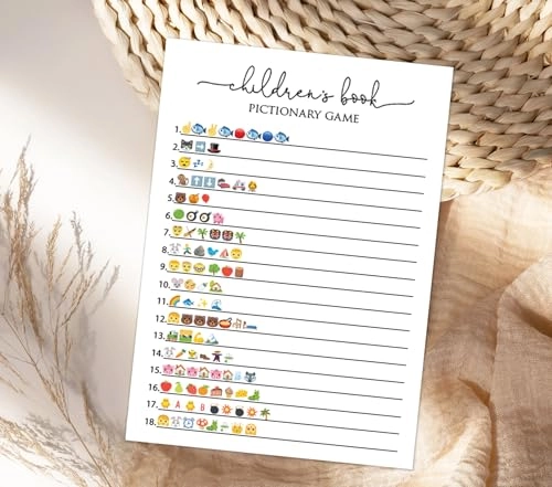 Children's Book Emoji Pictionary - English Adult 24