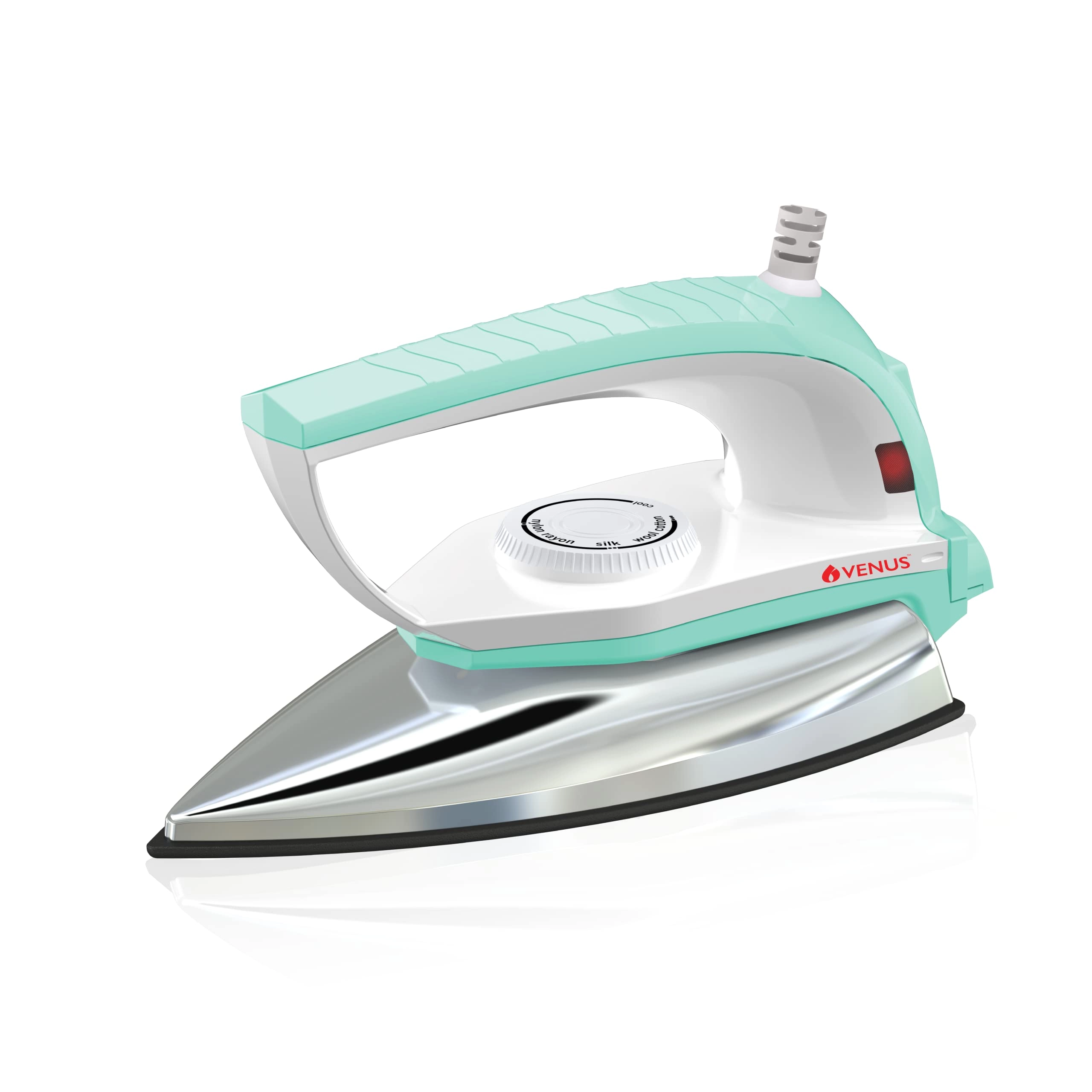 Venus Home Appliances Pvt Ltd Iris - 750W Dry Iron Jade Green