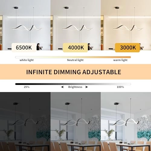 Wave - 3000K 6000K Dimmable