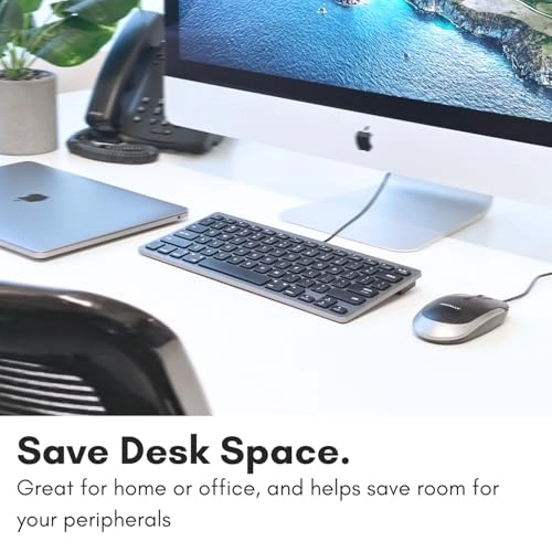 slimkeycsg - Compatible with Mac & Windows Wired