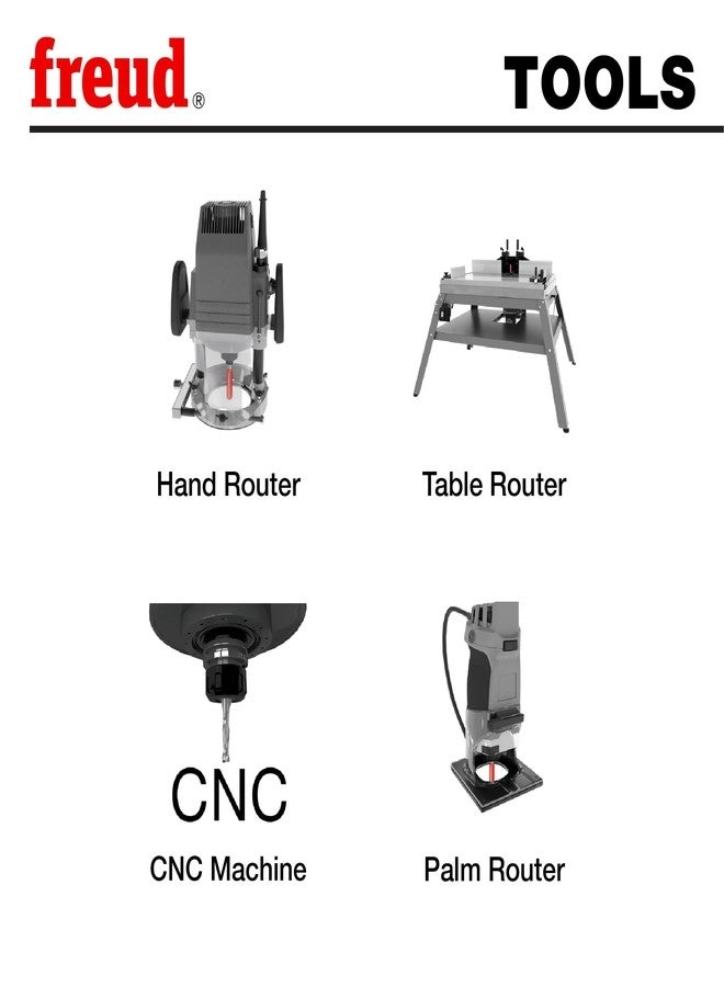 Double Flute Straight Bit - 212