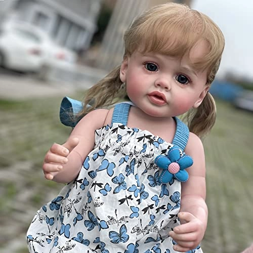 Reborn Doll - 22 Inches (55 cm) Vinyl Girl Sleeping Ages 3+