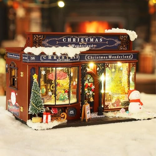 Miniature Dollhouse Kit - Paper Green