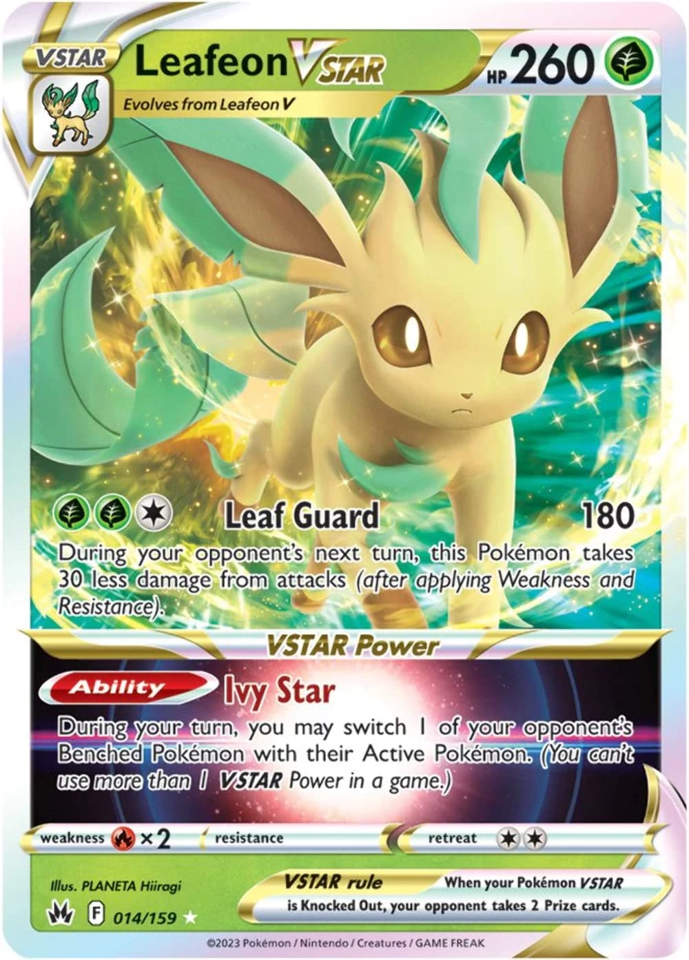 Pokémon Leafeon VSTAR 014/159
